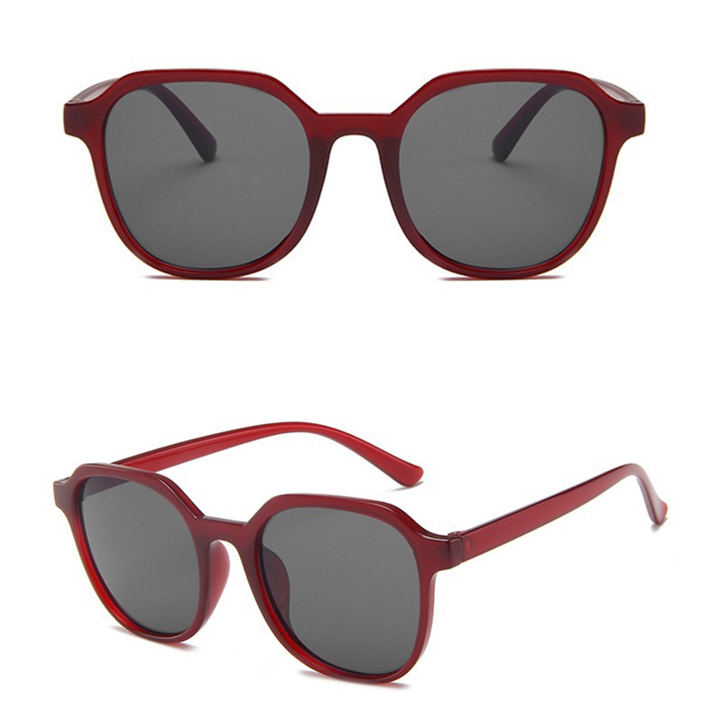 Kính mát gọng tròn màu kẹo ngọt phong cách Hàn Quốc