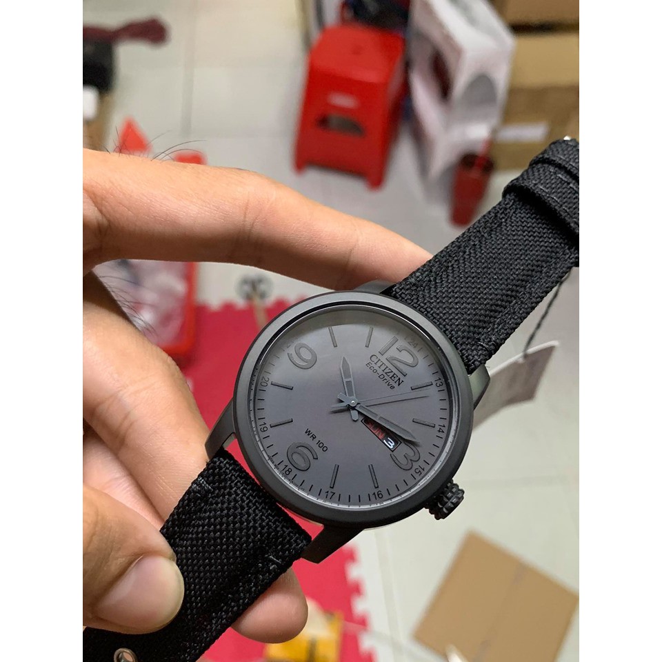Đồng hồ nam chính hãng Citizen BM8475-00F - Máy Quartz Pin Eco Drive năng lượng ánh sáng - Kính cứng
