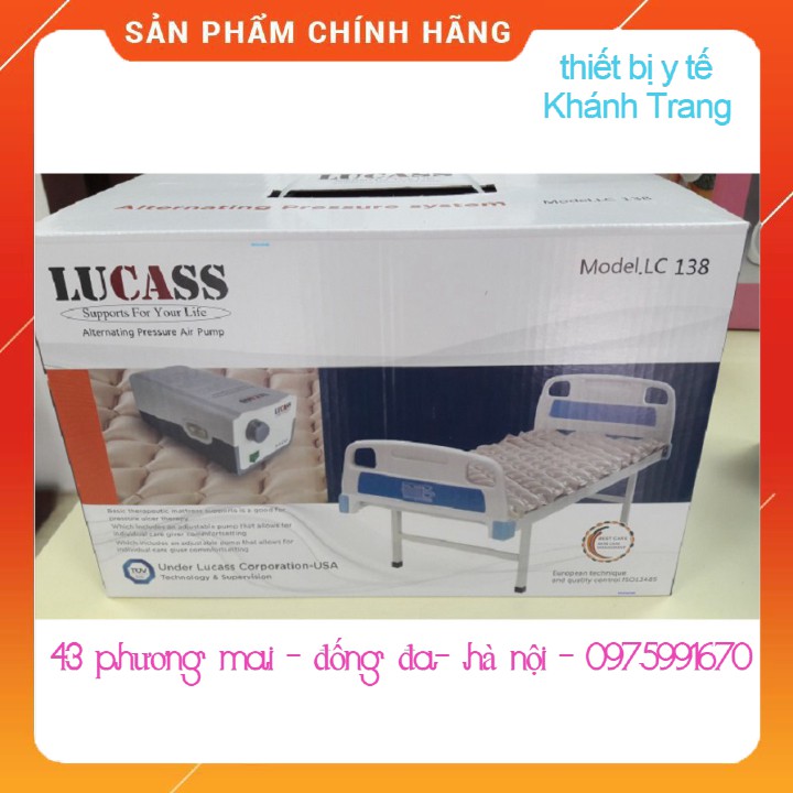 (Giá sỉ) (Nệm hơi) Đệm hơi chống loét Lucass LC-138 bảo hành 1 năm