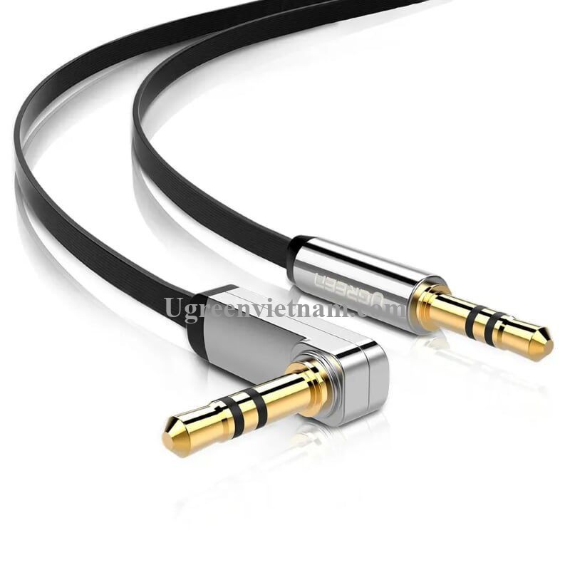 Dây cáp Audio 3.5mm cao cấp, Jack 3.5 Ugreen mạ vàng 24k, Lõi đồng nguyên chất Full VAT bảo hành 18 tháng