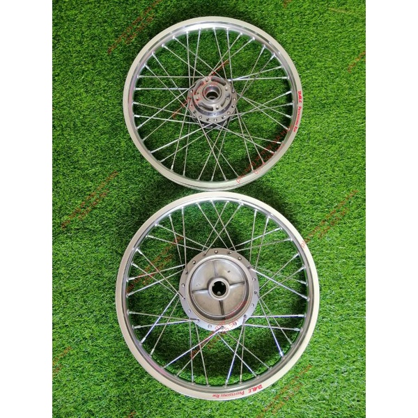 Bánh Căm Đùm YA SIRIUS Xám ZIN 1 Đĩa Trước Niềng Nhôm Lắp như ZIN không cần chế HTH105A MSP 0001