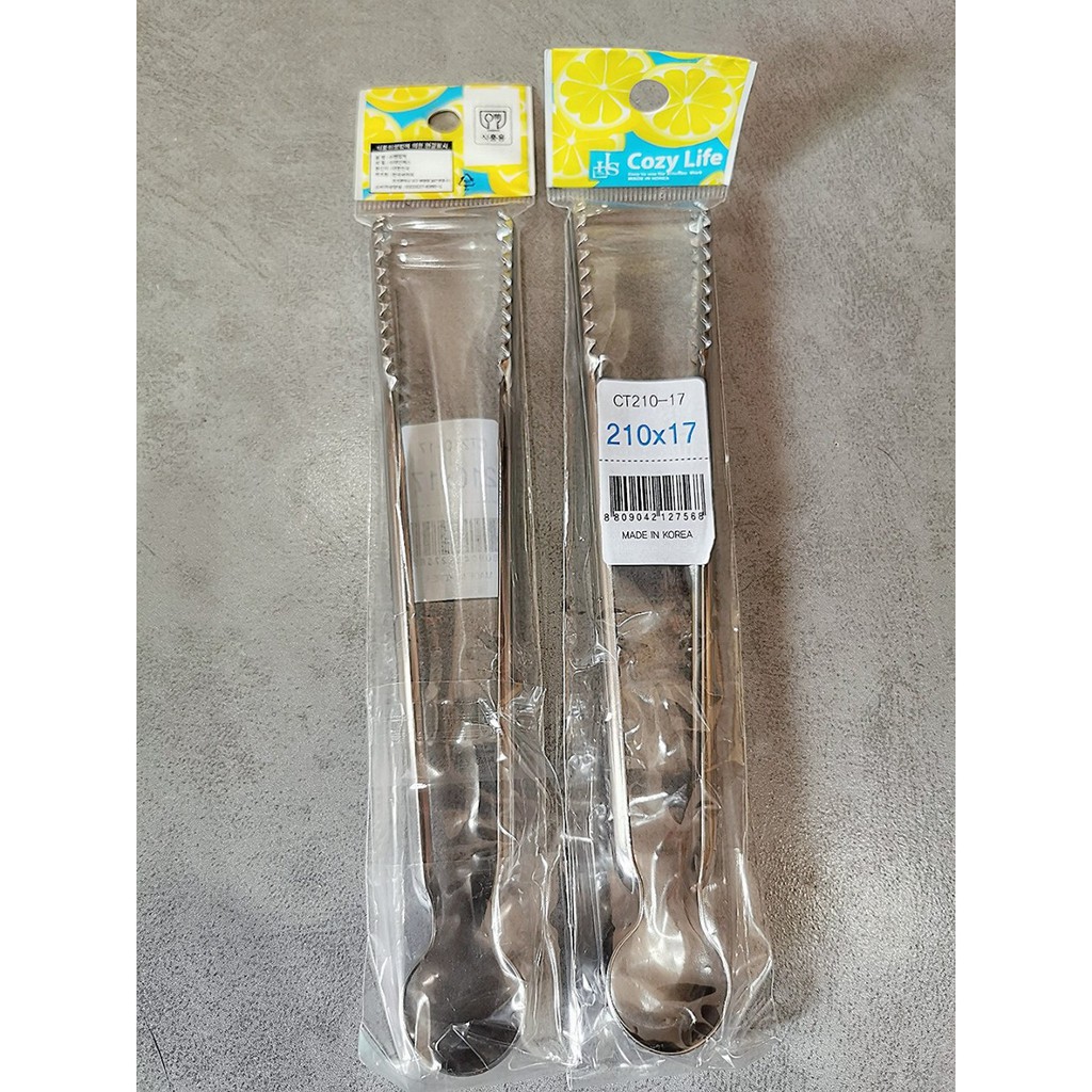 Set 2 kẹp gắp thức ăn hàn quốc inox 304 nhiều kích thước