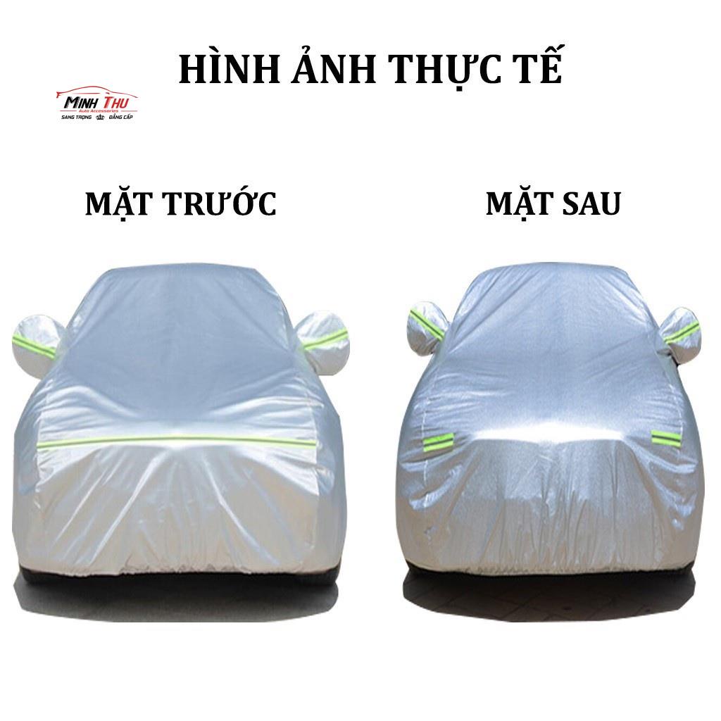 Bạt Phủ Xe Ô Tô - Dày 3 Lớp Chống Xước, Chống Nắng, Chống Cháy, Chống Mưa Dành Cho Ô Tô