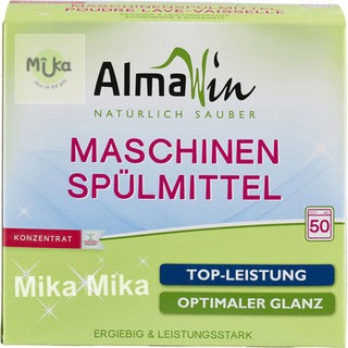 Bột rửa bát chén hữu cơ Almawin dùng cho máy rửa bát không mùi an toàn cho gia đình có trẻ nhỏ
