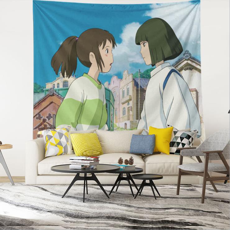 Vải treo tường, thảm treo tường in hình các nhận vật hoạt hình Anime | BigBuy360 - bigbuy360.vn