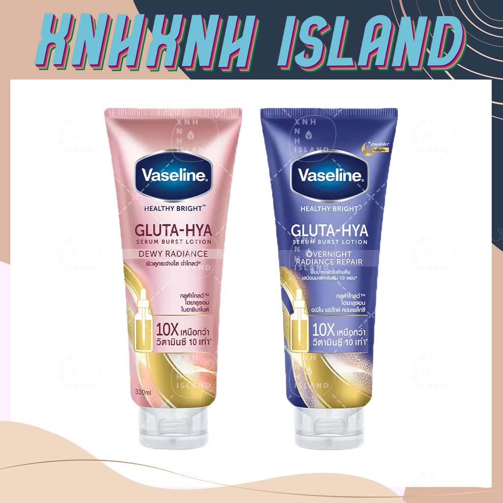 Sữa Dưỡng Thể Vaseline Gluta-HYA Serum 10X Thế Hệ Mới Thái Lan