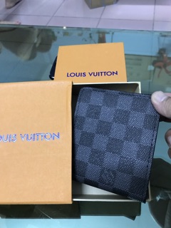 Ví nam ngắn caro fullbox