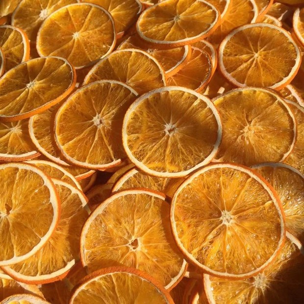 Cam mỹ thái lát sấy lạnh gói 500 gram