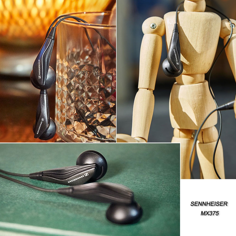 Tai Nghe Chụp Tai Sennheiser 3.5mm MX375 Giảm Tiếng Ồn