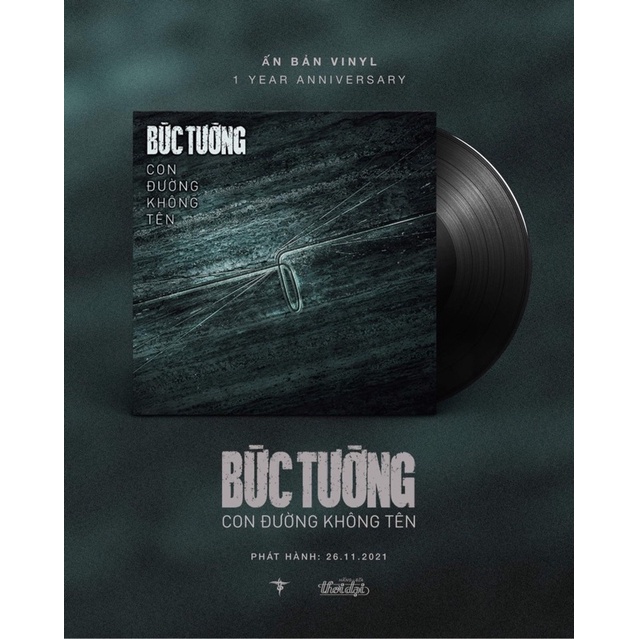 đĩa than LP Bức Tường - Con Đường Không Tên