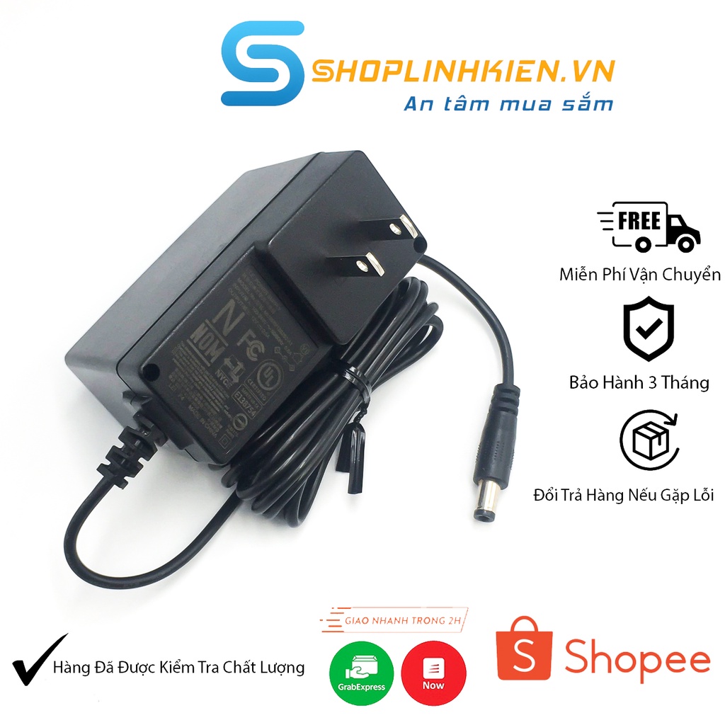 Nguồn Adapter 12V1A 12V1.5A 12V2A 5.5x2.1MM 5.5x2.5MM❤️ Nguồn hãng zin an toàn