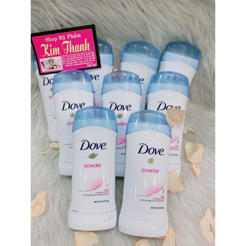 Lăn khử mùi dạng sáp Dove Original Clean loại 74g của Mỹ