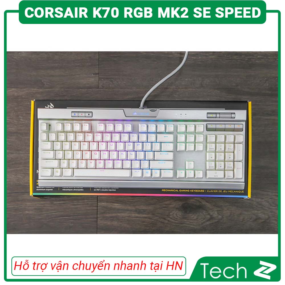 Bàn phím cơ Corsair K70 RGB MK2 SE Speed Switch
