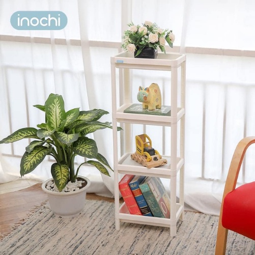 Kệ Nhựa Đa Năng 2 3 4 Tầng Dùng Trong Phòng Tắm Thông Minh  - Giao Màu Ngẫu Nhiên