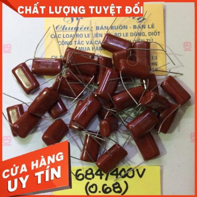 [BánChạy] Tụ điện 684/400 v bán 10 chiếc [GiáTốt]