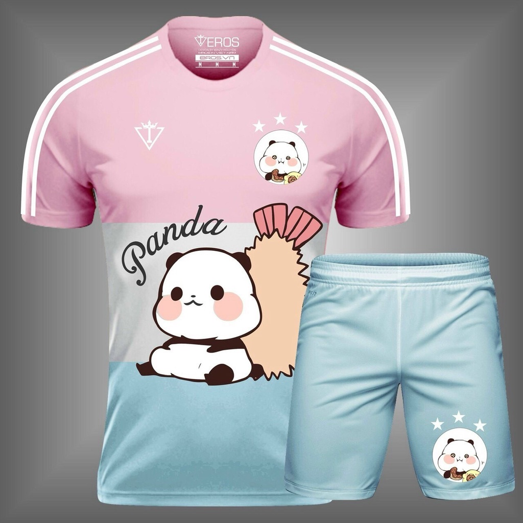 Bộ quần áo đá banh Eros Panda 3 màu