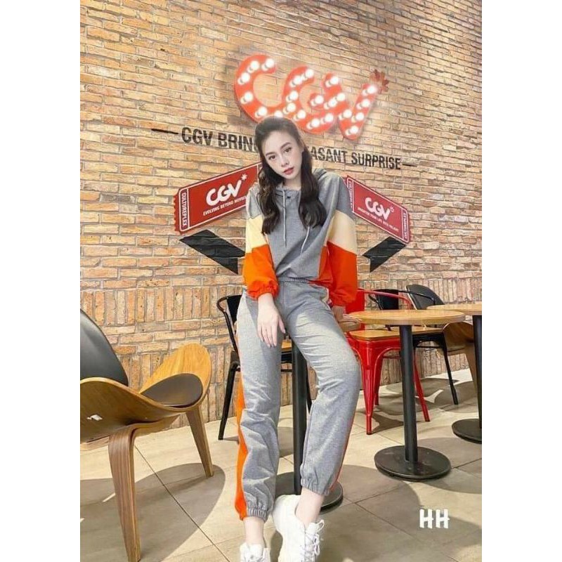 Bộ thể thao thu đông nữ