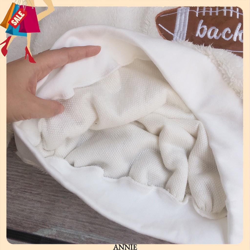 Áo Len Form Rộng 🍁 HÀNG CAO CẤP 🍁 Áo Thun Lông Thêu Chữ Never - Siêu Hot -Năng Động Trẻ Trẻ Trung Cá Tính | BigBuy360 - bigbuy360.vn