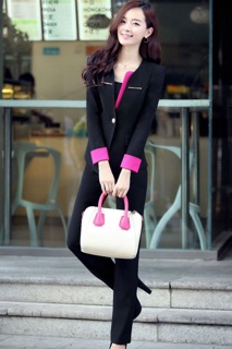 Set Quần Tây + Vest công sở