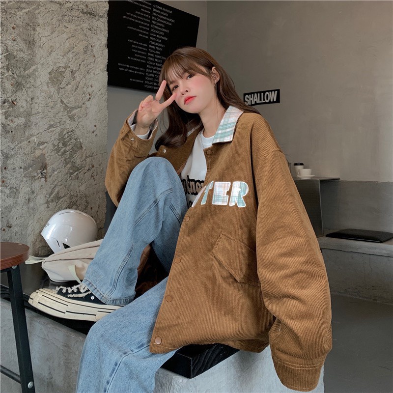 Áo khoác bóng chày nỉ nhung hot trend unisex GMS | BigBuy360 - bigbuy360.vn