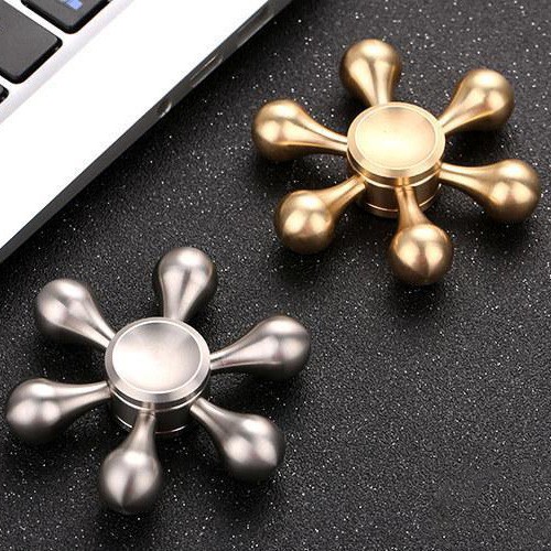 Con Quay Molecule Spinner Đồng, Bạc, 7 Màu