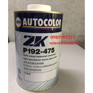 P192-475 Phụ gia (bai đơ) cho màu Solid phủ bóng hãng Nexa Autocolor lon 1 Lít SONQUANGPHU422