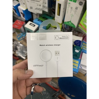 Sạc không dây Hoco cho Apple Watch  Seri Se, 1,2,3,4,5,6 38mm,40mm,42mm,44mm Chính hãng