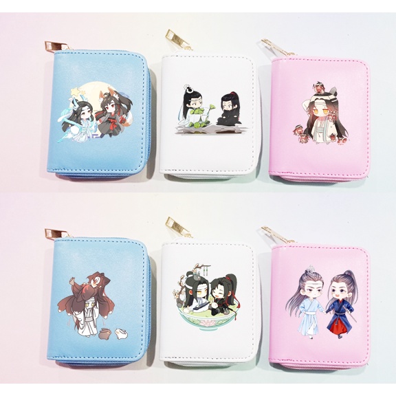 Ví trần tình lệnh VNI42 ví ngắn cute tiêu chiến vương nhất bác MDZS bóp dễ thương idol thần tượng hoạt hình