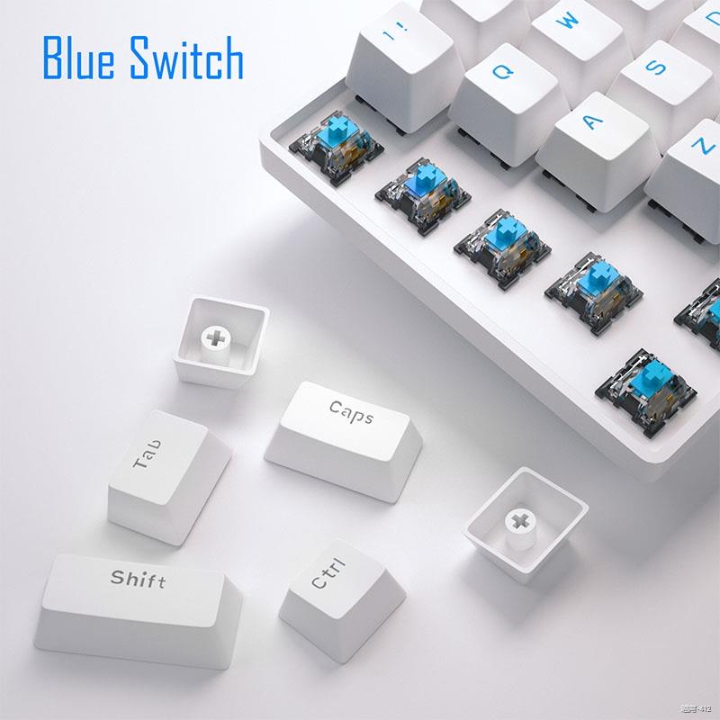 ♗❁Bàn Phím Cơ Gaming Magegee Mk-Mini 60% Nền Đèn LED Màu Xanh Dương Có Dây