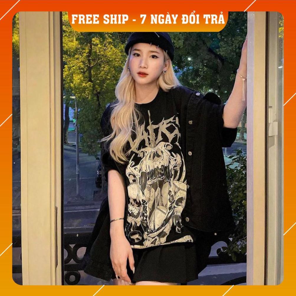 Áo thun HADES skull worlf tee nam nữ unisex Kun shop