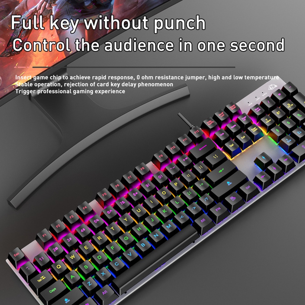 Bàn phím cơ  ESPORTS K1 có dây phím cơ Blue switch, Red switch