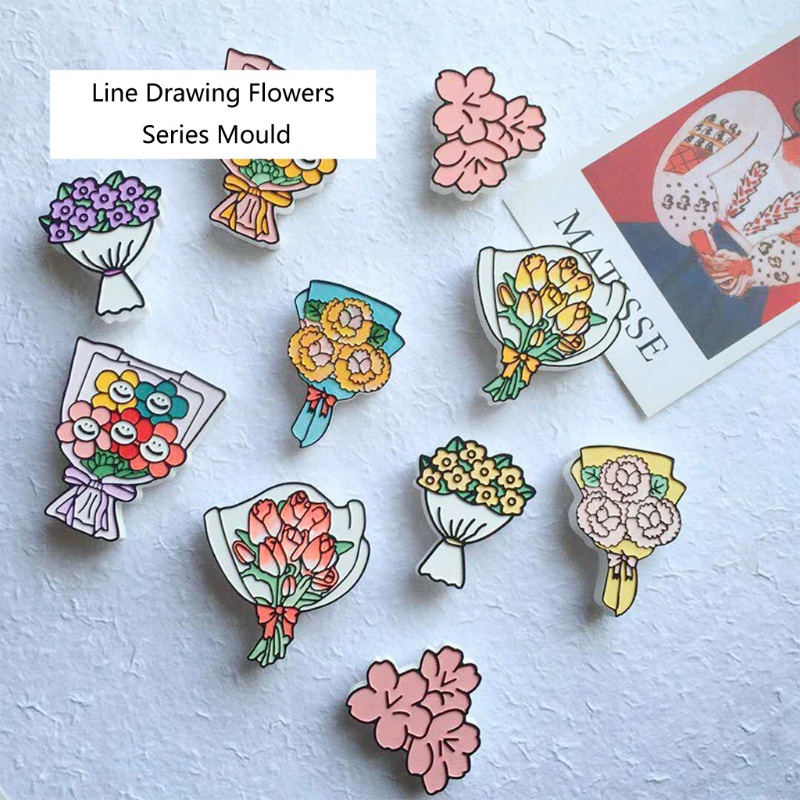 Khuôn Silicone Làm Đồ Trang Sức Thủ Công Diy