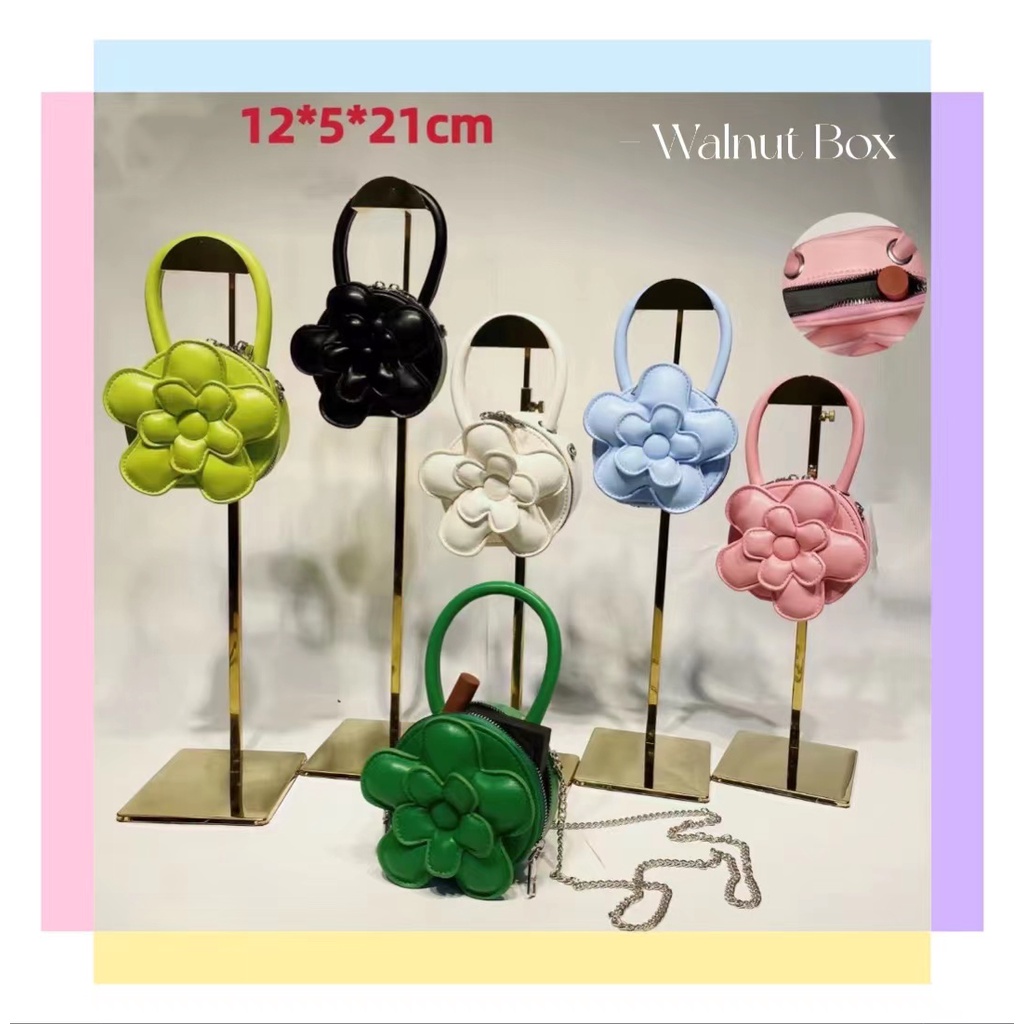 Túi Đeo Chéo Mini Hình Tròn Phối Dây Xích Phong Cách Mới Mùa Hè 2022 Dễ Phối Đồ Bán Chạy