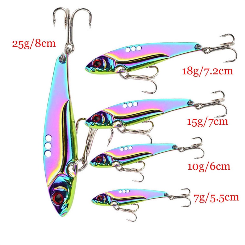 Mồi Câu Cá Giả Bằng Kim Loại Đính Sequin Lấp Lánh