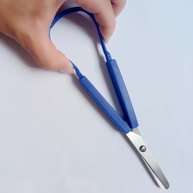 Bộ 6 Kéo Cắt Vòng Tròn Nhiều Màu An Toàn Cho Bé