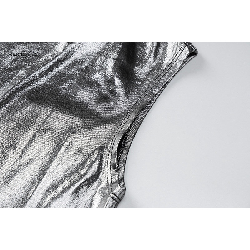 Đầm Mini Không Tay Màu Trơn Thời Trang 2022 Quyến Rũ Cho Nữ