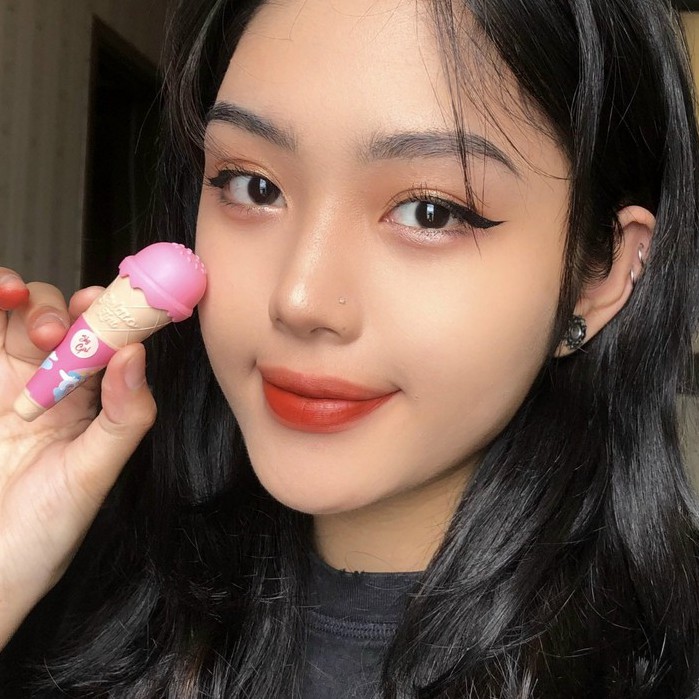 [ Tặng Kèm Gương ] Set 2 Thỏi Son Que Kem Mịn Lì Ice Cream Unicorn Castle | BigBuy360 - bigbuy360.vn