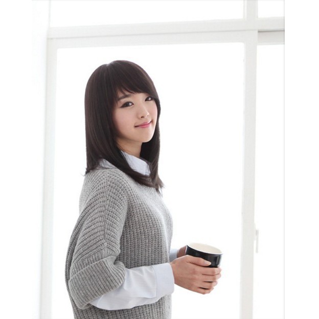 Tóc giả nữ hàn quốc + Tặng kèm lưới TG99