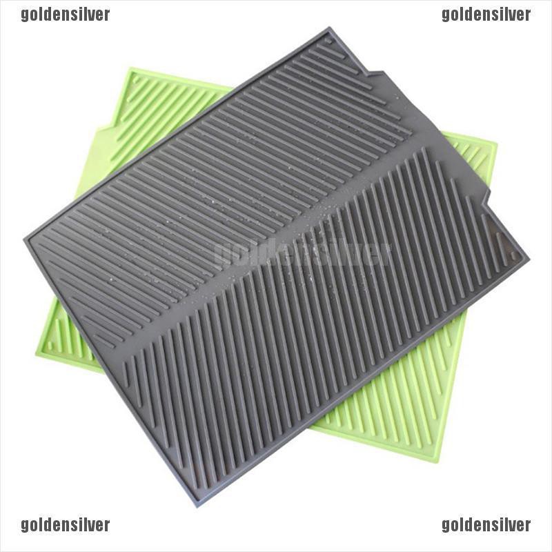 Thảm silicon phơi ráo chén đĩa tiện dụng cho nhà bếp
