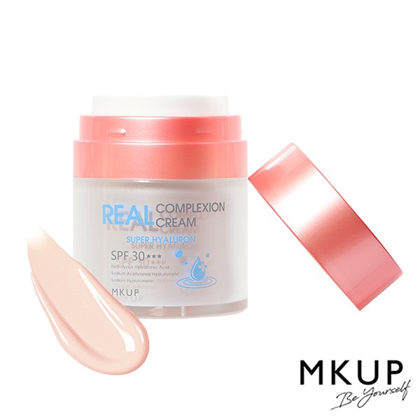 Kem lười MKUP dưỡng ẩm bổ sung tinh chất Hyaluronic Acid SPF30+++- 30ml hoặc 10ml