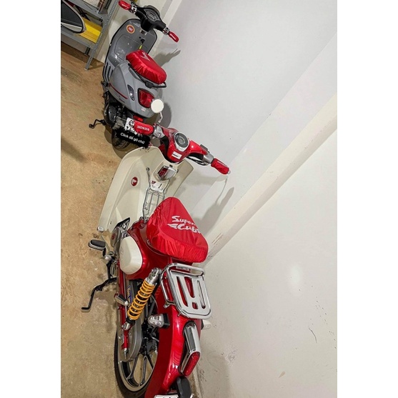 Vãi trùm yên + Bao tay Honda