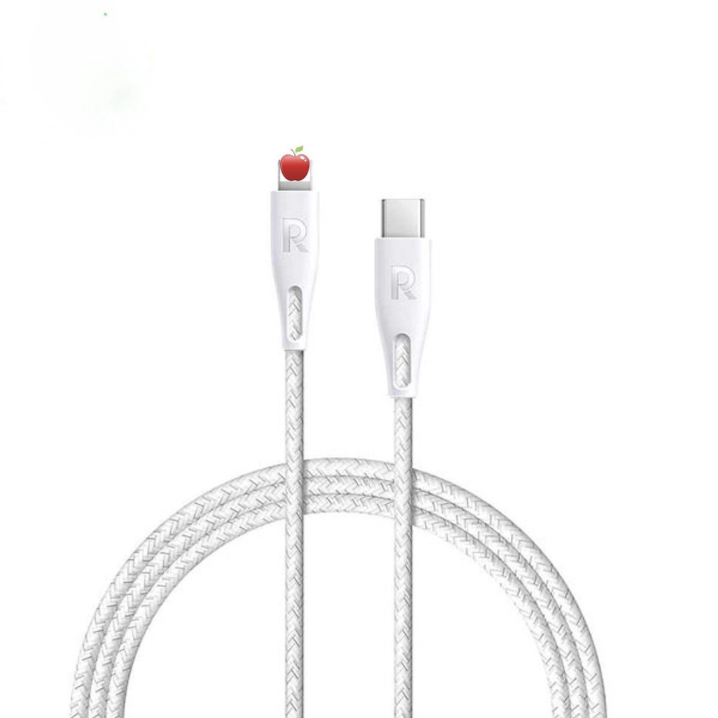 Cáp sạc nhanh C to L RAVPower RP-CB1004 bọc dù, chip C94 , dài 1.2m