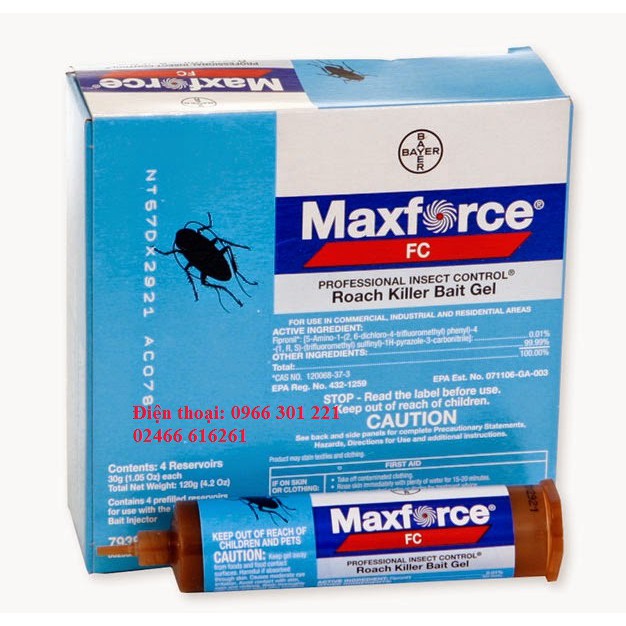 BẢ DIỆT GIÁN ĐỨC MAXFORCE FC BAYER CHLB ĐỨC