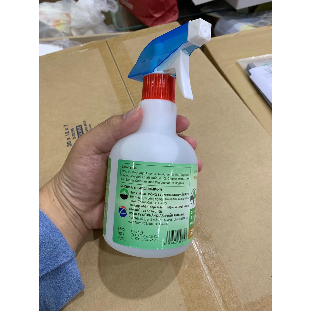 Nước Rửa Tay Khô Diệt Khuẩ.n Làm Mềm Da Dr.Fusi
