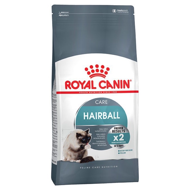 ROYAL CANNIN HAIRBALL THỨC ĂN CHỐNG BÚI LÔNG Ở MÈOTÚI 400g.
