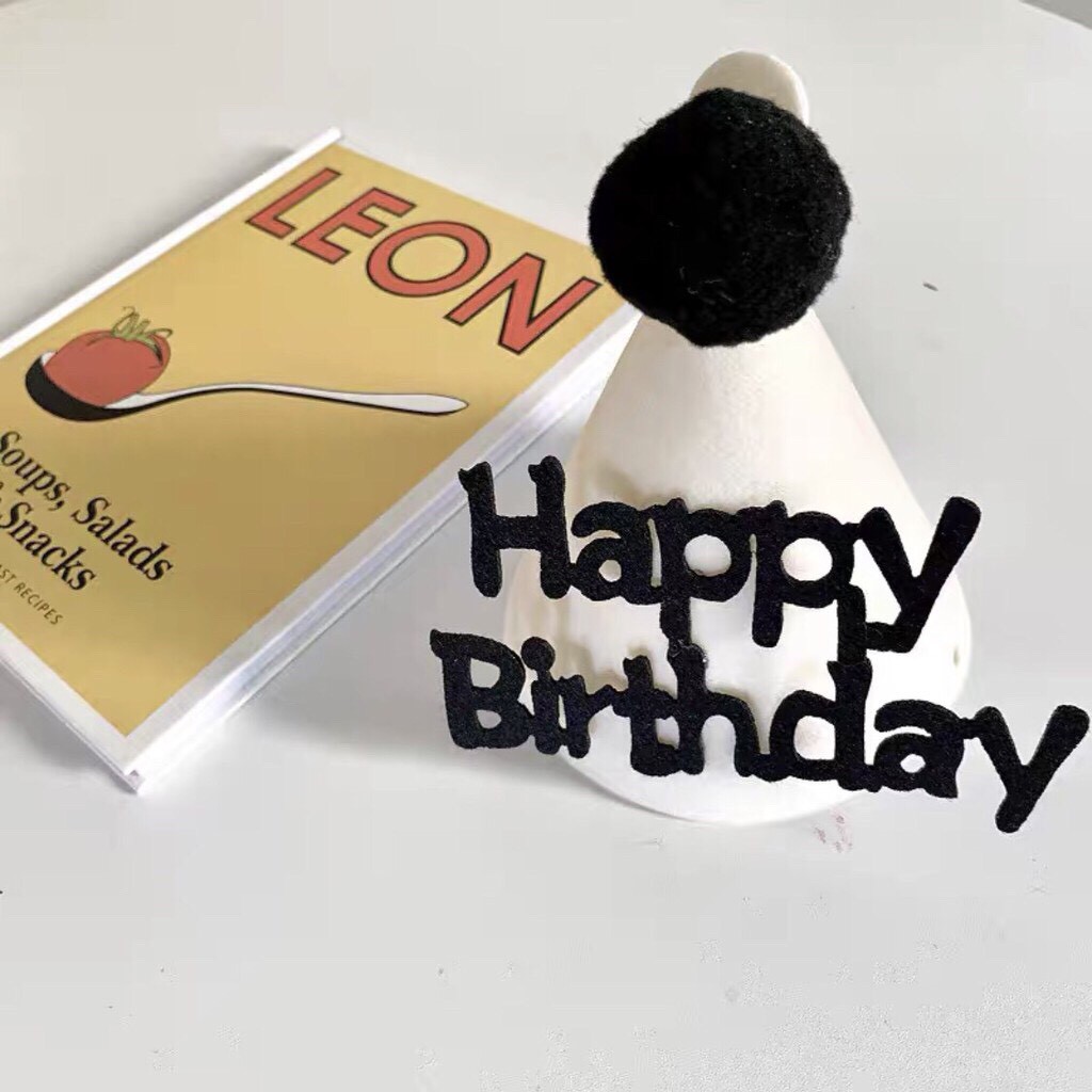 Mũ sinh nhật Hàn quốc xinh xắn cho bé