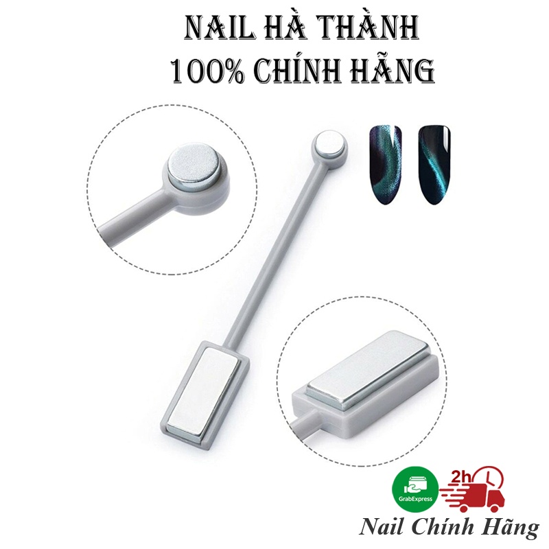 Nam châm mắt mèo 2 đầu phụ kiện làm nail Jeliva Chính Hãng