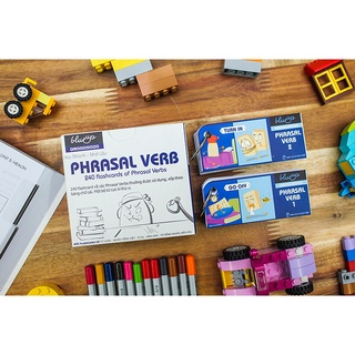 Trọn bộ 240 cụm động từ Phrasal Verbs - Flashcard blueup