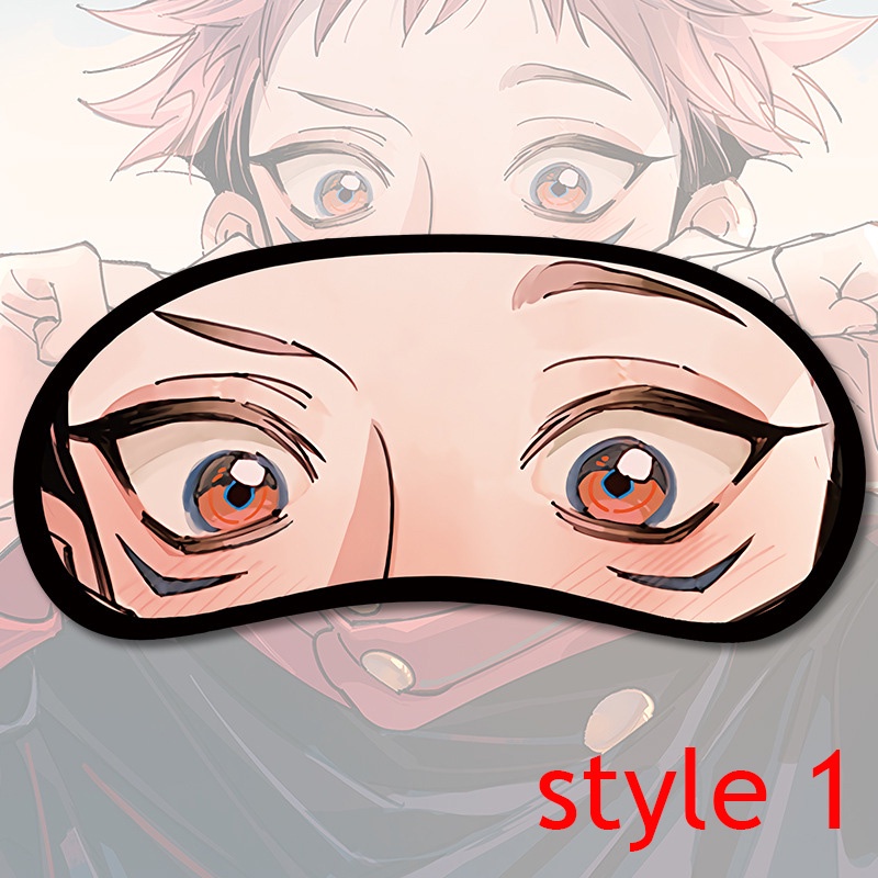 Mặt Nạ Che Mắt Ngủ Hình Nhân Vật Anime Gojo Satoru Itadori Yuji
