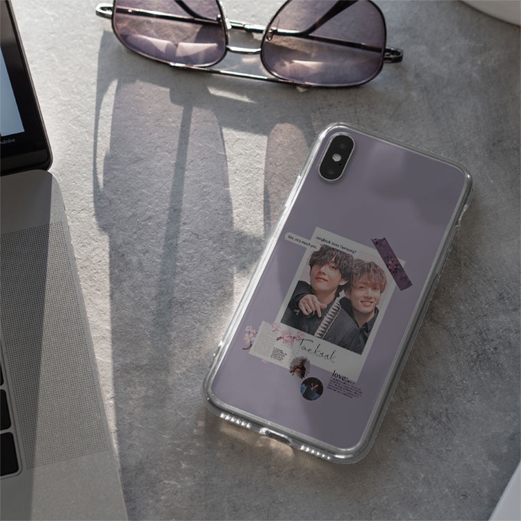 Ốp điện thoại IDOL Taekook love cho Iphone 7/7Plus/8/8Plus/X/Xs/Xs Max/11/11 Promax/13/13 Promax BLUGDR0091